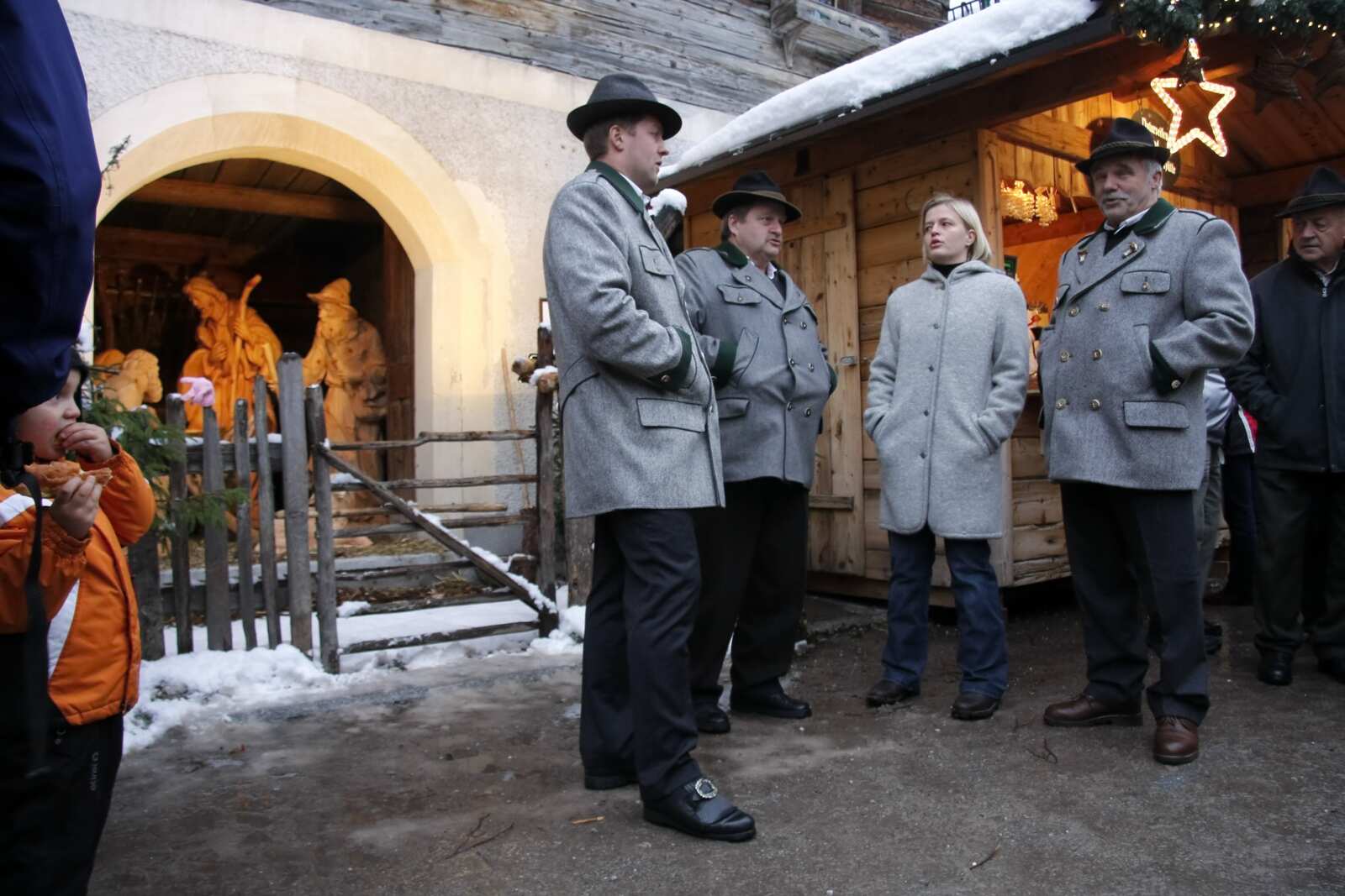 Chor auf dem Großarler Adventsmarkt